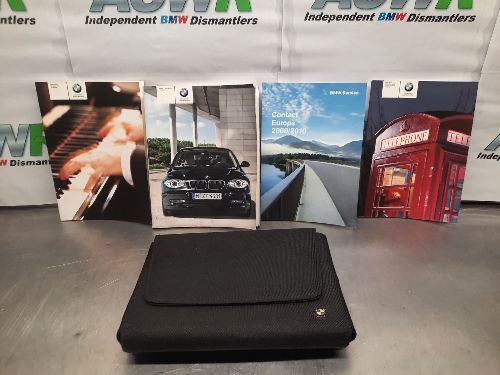 BMW E87 1 SERIES Owners Handbook Pack With Wallet