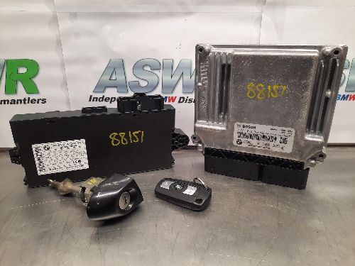 BMW Engine ECU CAS Kit E87 E90 1 3 SERIES 318D N47 MANUAL