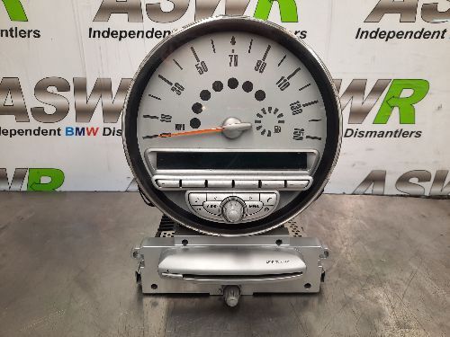 MINI Cooper Radio Boost CD Head Unit R55 R56 R57 LCI