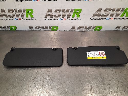 BMW F44 2 SERIES Gran Coupe Sun Visors Pair Black