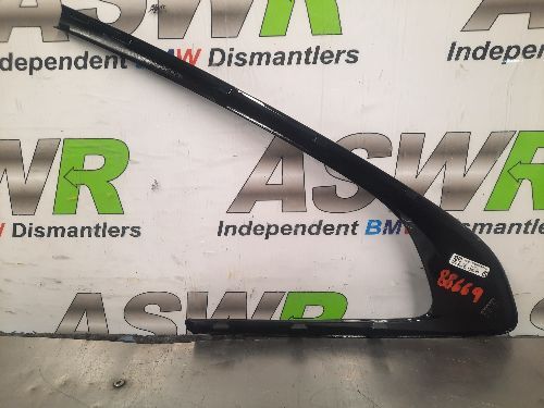 BMW Rear Quarter Glass Finisher Trim O/S Drivers F44 2 SERIES