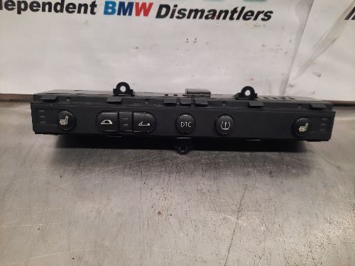 BMW E85 Z4 Roadster DTC Roof Heated Seat Control Switch Panel