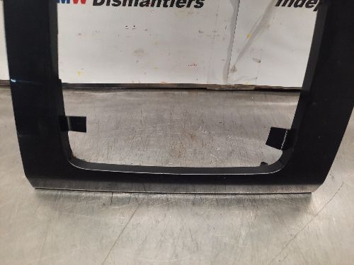 BMW E84 X1 LCI Centre Console Trim Black Shining