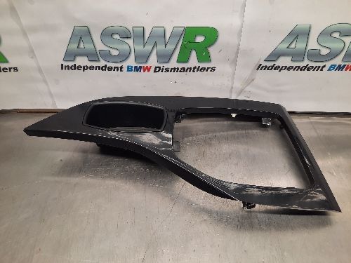 BMW E84 X1 LCI Centre Console Trim Black Shining