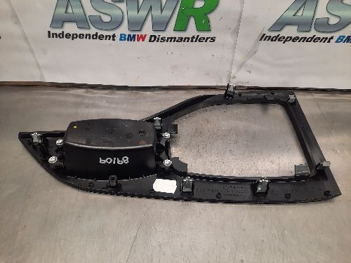 BMW E84 X1 LCI Centre Console Trim Black Shining