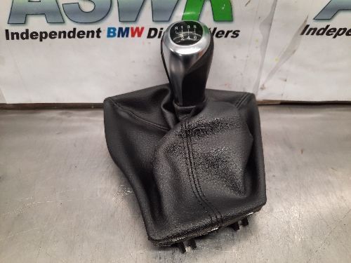 BMW 6 Speed Leather Gear Knob F30 F31 F32 F36 3 4 SERIES