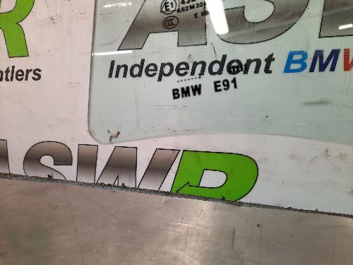 BMW E91 3 SERIES Touring Door Window Glass Rear Left Side
