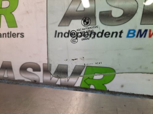BMW Door Window Glass Rear Left Side F10 5 SERIES Saloon