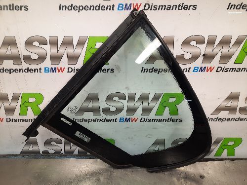 BMW Door Quarter Window Glass Rear Left Side F10 5 SERIES Saloon