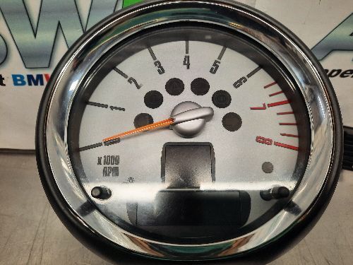 MINI Cooper Rev Counter R55 R56 R57 R58 R59 R60 R61