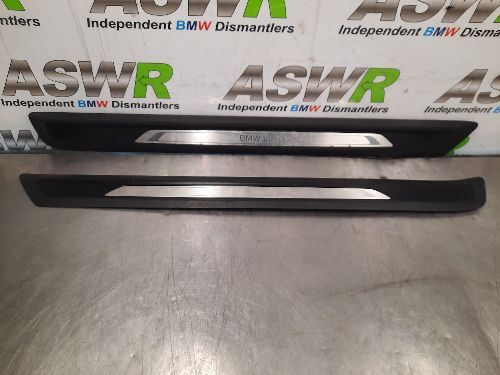 BMW Sill Plate Kick Trims Luxury Pair F32 F82 4 SERIES