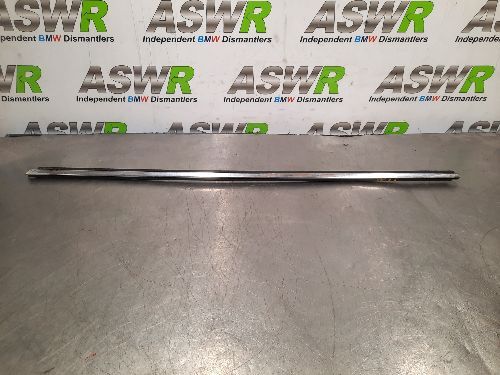 BMW Door Weatherstrip Finishing Trim Chrome N/S Passenger F32 4 SERIES