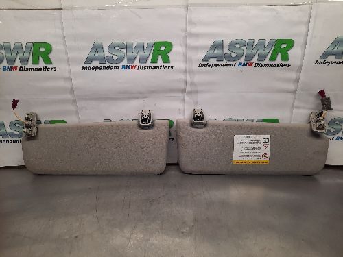 BMW Sun Visors Pair Grey F25 X3 F26 X4