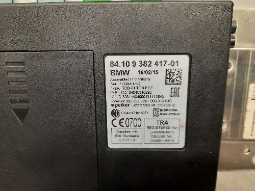 BMW Bluetooth Telematics Module Various F Generation Models