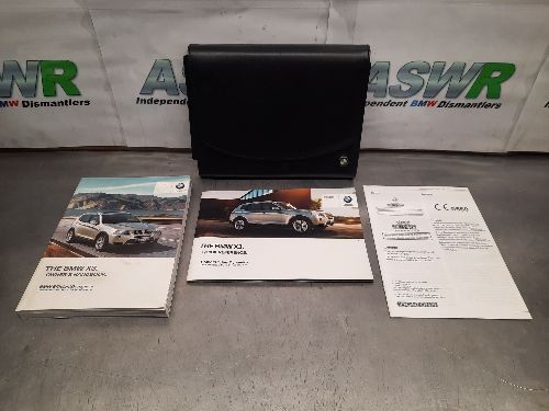 BMW F25 X3 Pre LCI Owners Manual & Wallet