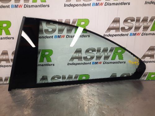 BMW Rear Quarter Glass N/S Passenger Left E46 3 SERIES Coupe