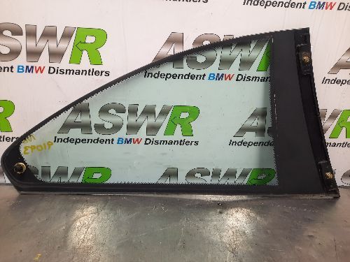 BMW Rear Quarter Glass N/S Passenger Left E46 3 SERIES Coupe