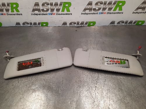 BMW Sun Visors Pair Grey E46 3 SERIES
