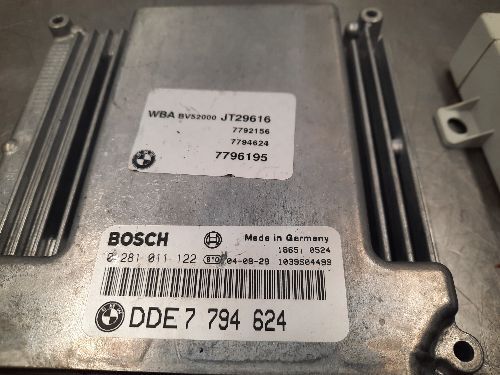 BMW Engine ECU / EWS Kit 320d M47N E46 3 SERIES Manual