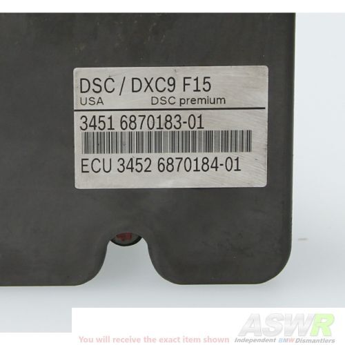 BMW F15 X5 ABS Pump DSC / DXC