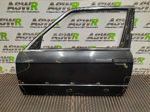 BMW E30 3 SERIES 2dr Coupe Front Door N/S Passenger Left