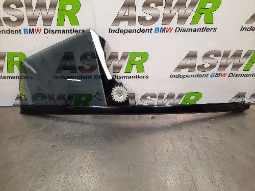 BMW F07 5 SERIES GT Rear Door Quarter Glass N/S Passenger Left