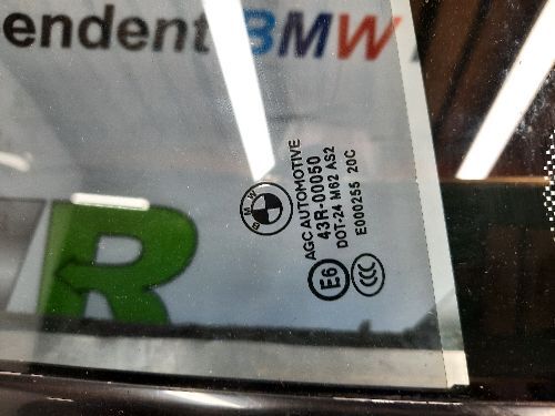 BMW F07 5 SERIES GT Rear Door Quarter Glass N/S Passenger Left