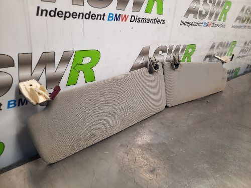 BMW F07 5 SERIES GT Sun Visors Pair Everestgrau