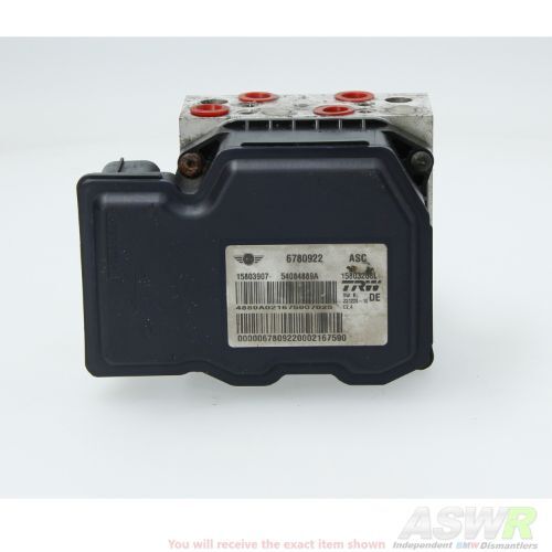 MINI Cooper ABS Pump ASC Manual R55 R56 R57