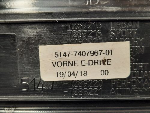 BMW Front Entrance Kick Trims Pair F30 3 SERIES 330e LCI