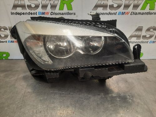 BMW E84 X1 LCI Headlight Halogen O/S Drivers Right Side