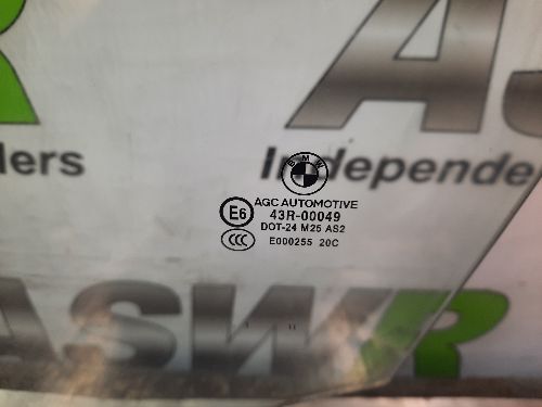 BMW E84 X1 Door Glass Front N/S Passenger Left