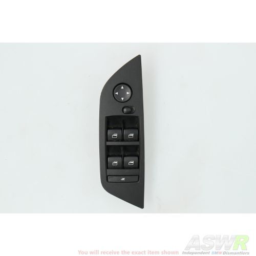 BMW E84 X1 Drivers Window Switch Bank O/S Right