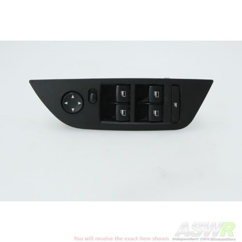 BMW E84 X1 Drivers Window Switch Bank O/S Right