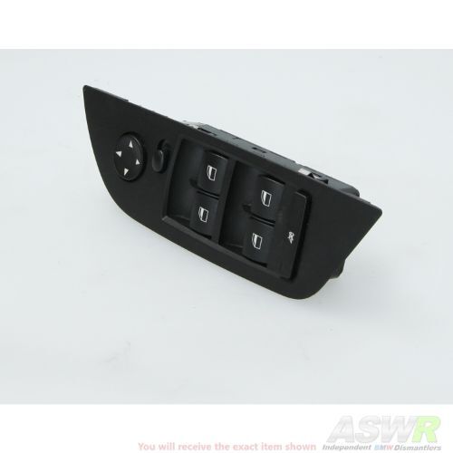 BMW E84 X1 Drivers Window Switch Bank O/S Right