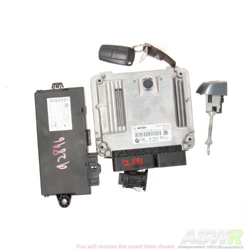 BMW Engine ECU / CAS Kit E84 X1 N47N 16d 18d Diesel Manual