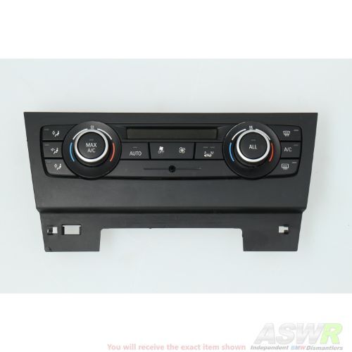 BMW Automatic A/C Heater Control Panel E81 E87 E90 E91 1 3 SERIES