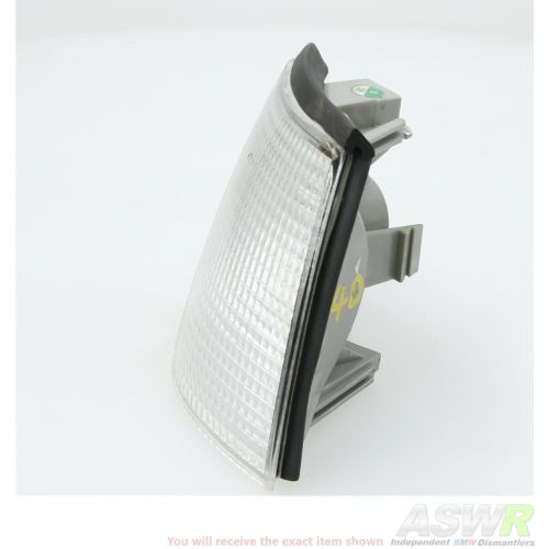 BMW E36 3 SERIES O/S Drivers Side Front White Turn Indicator 4DR