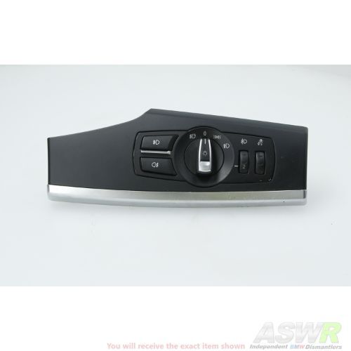 BMW F07 F10 F11 5 SERIES F25 X3 Headlight Control Switch