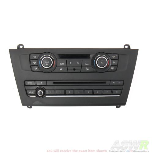 BMW F25 X3 A C Climate Control Heater Control Panel