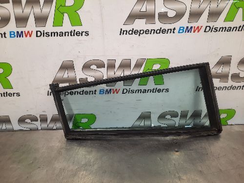 BMW E30 3 SERIES Touring Rear Door Quarter Glass O/S Drivers Side