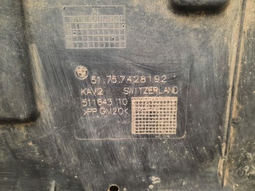 BMW Rear Bumper Undertray G20 G21 3 SERIES