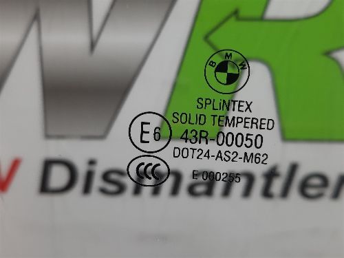 BMW Glass Door Front O/S Drivers Side E60 E61 5 SERIES