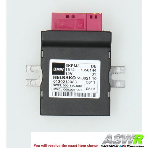 BMW Fuel Pump Control Unit F20 F21 F22 F30 1 2 3 SERIES N47 DIESEL