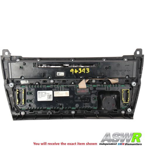 BMW Radio & Heater Control Panel F10 F11 5 SERIES Pre LCI