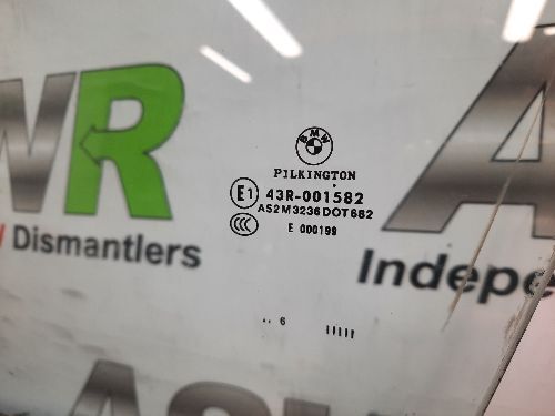 BMW 1 SERIES Glass Door Front N/S Passenger Side E87 5dr