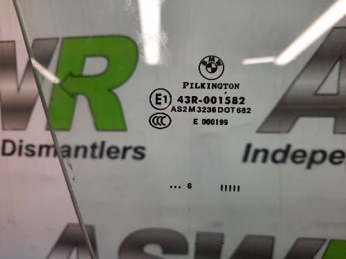 BMW E87 1 SERIES 5dr O/S Drivers Side Front Door Glass