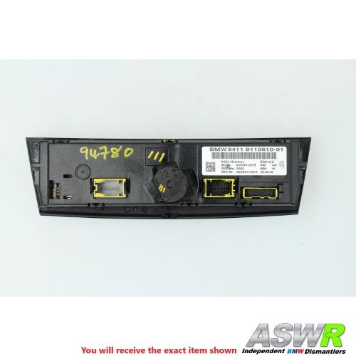 BMW A/C Heater Control Panel E87 E90 1 3 SERIES