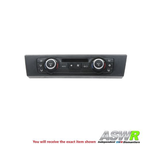BMW E92 E93 3 SERIES Heater Air Conditioning Control Panel