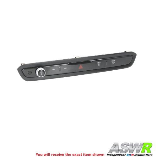 BMW Audio Hazard Switch Control Panel G42 G20 G21 G22 G26 LCI